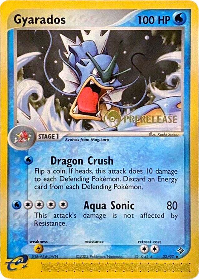 Gyarados - 32/97 (Prerelease) 32/97