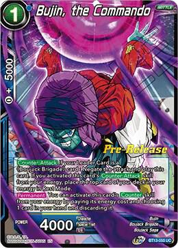 Bujin, the Commando #BT13-055 — Supreme Rivalry Pre-Release Cards