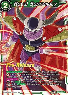 Royal Supremacy #BT13-090 — Supreme Rivalry Pre-Release Cards