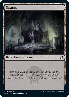 Swamp (273) - Adventures in the Forgotten Realms - Magic: The