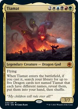 Tiamat - Adventures in the Forgotten Realms - Magic: The Gathering