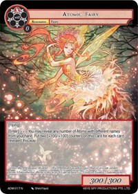 Atomic Fairy - Force of Will Assault into the Demonic World trading card