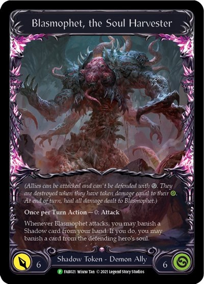 Blasmophet, the Soul Harvester - FAB021 Flesh and Blood: Promo Cards card price