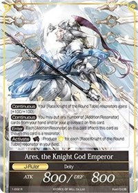 Arthur, the King of Knights // Ares, the Knight God Emperor