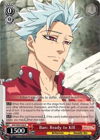 Ban: Ready to Kill - The Seven Deadly Sins