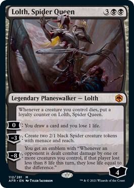Lolth, Spider Queen - Adventures in the Forgotten Realms - Magic: The  Gathering