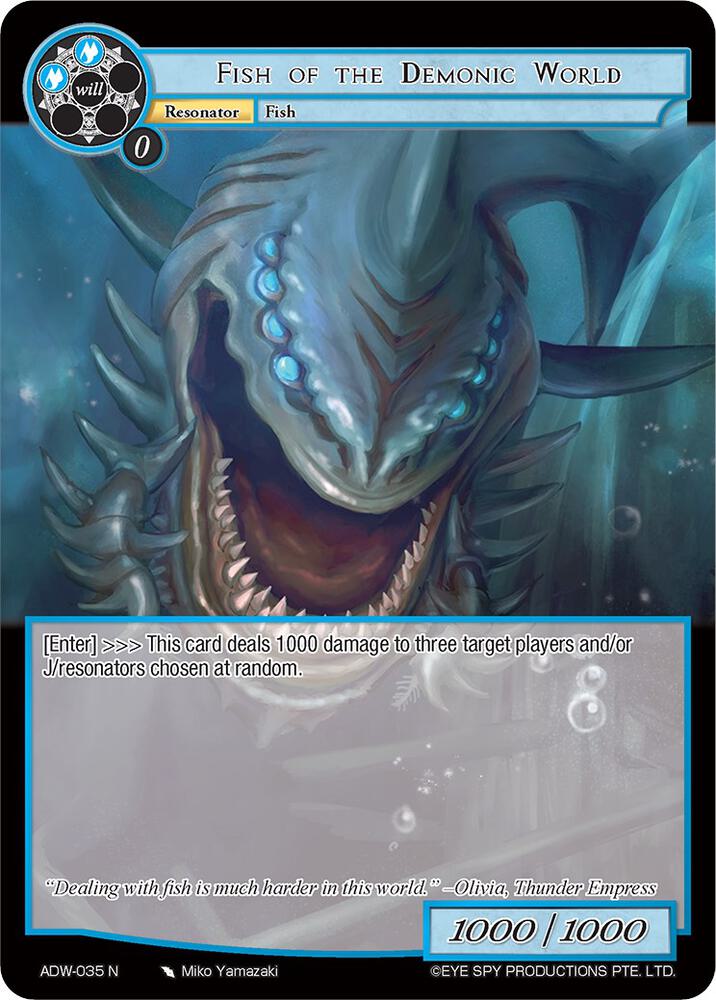 Fish of the Demonic World