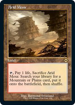 【Foil】 乾燥台地/Arid Mesa [EXP] Arid Mesa (Retro Frame) (Foil Etched) - Modern Horizons 2