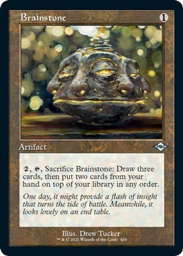 Brainstone (Retro Frame) (Foil Etched)