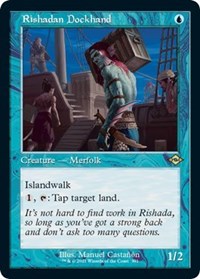 Rishadan Dockhand (Retro Frame) (Foil Etched) - Modern Horizons 2 - Magic: The Gathering card