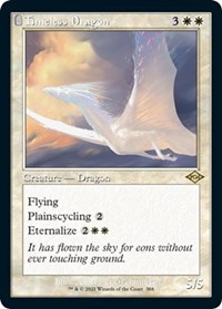 Timeless Dragon (Retro Frame) (Foil Etched) - Modern Horizons 2 - Magic: The Gathering card