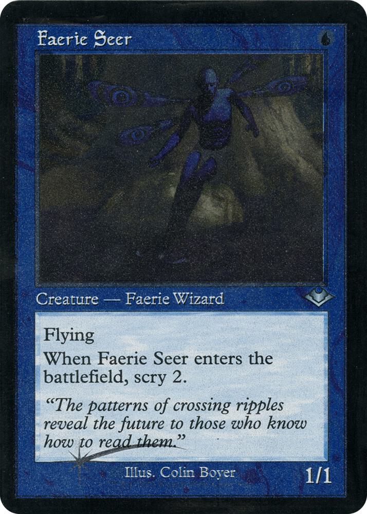 Faerie Seer (Retro Frame) (Foil Etched) - Modern Horizons - Magic