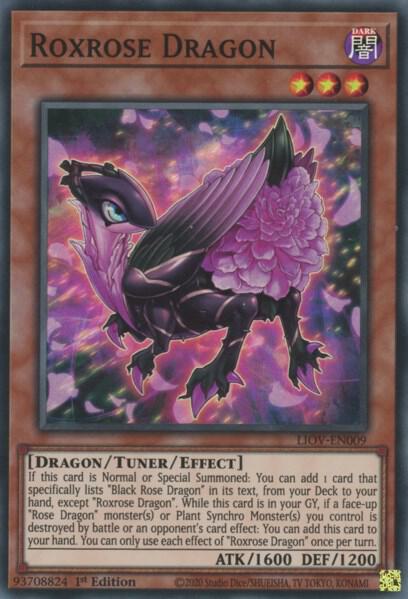 Roxrose Dragon - Lightning Overdrive - YuGiOh - TCGplayer.com
