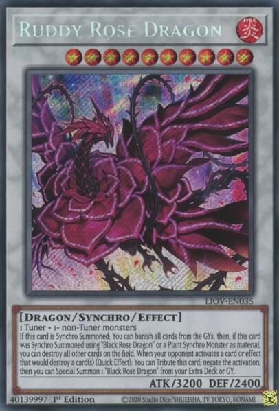 Ruddy Rose Dragon - Lightning Overdrive - YuGiOh - TCGplayer.com