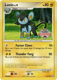 Luxio - 52/130 (State Championship Promo) #052/130 from League & Championship Cards Pokemon card image