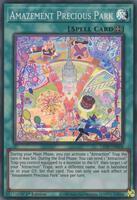 yugioh amazement cards Amazing Time Ticket - LIOV-EN056 - Secret Rare Amazement Administrator Arlekino - Lightning