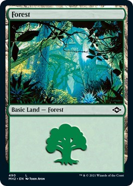 Forest (490) (Foil Etched)