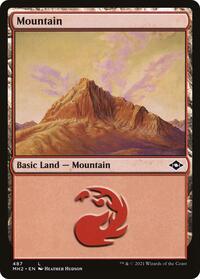Mountain (487) - Modern Horizons 2 - Magic: The Gathering card