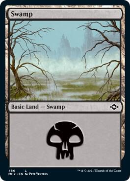 Swamp (486) (Foil Etched) - Modern Horizons 2 - Magic: The