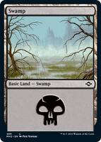 MTG foil 英語版 沼 Swamp Avon 0003 SLP ② Swamp · Secret Lair Showdown (SLP) #33 · Scryfall Magic The