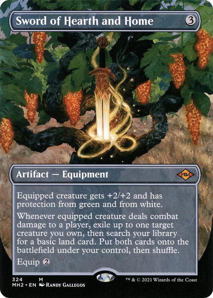 Sword of Hearth and Home (Borderless) Modern Horizons 2 Magic The Gathering