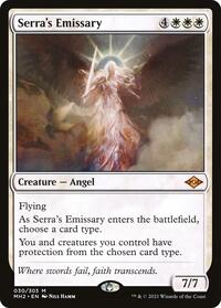 Serra's Emissary - Modern Horizons 2 - Magic: The Gathering card
