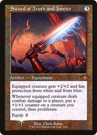 Sword of Truth and Justice (Retro Frame) - Modern Horizons