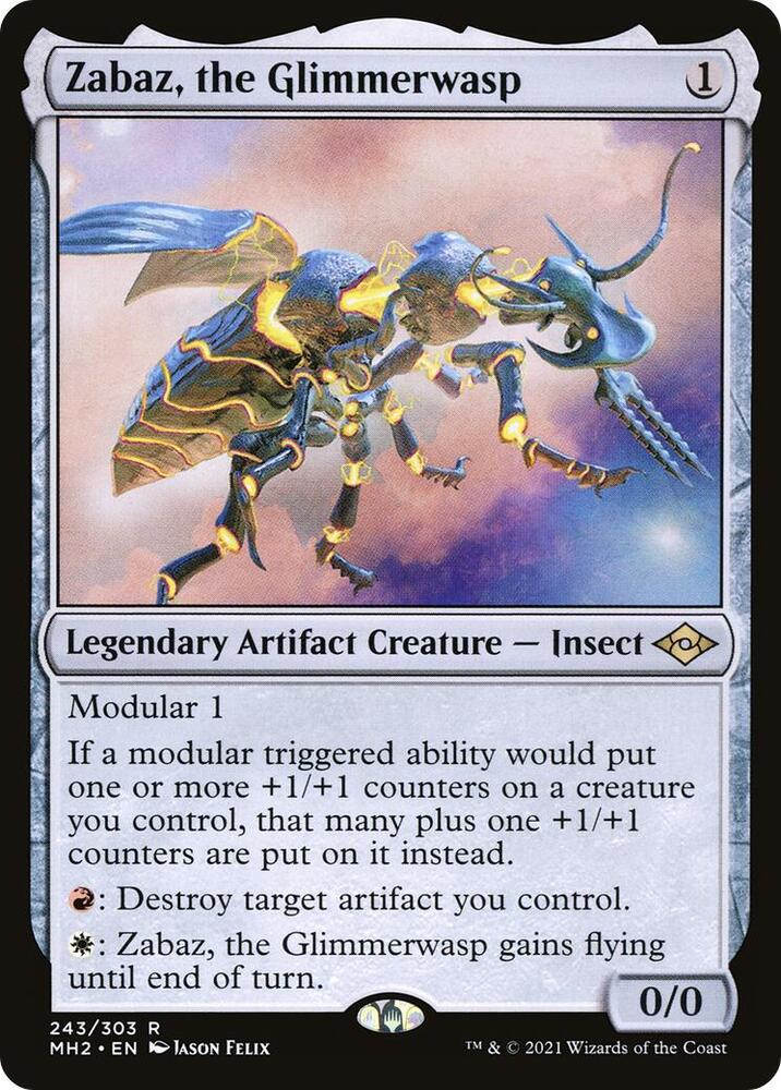 Zabaz, the Glimmerwasp - Modern Horizons 2 - Magic: The Gathering