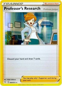 Professor's Research - 060/072 (Holofoil) #060/072 from Deck Exclusives Pokemon card image