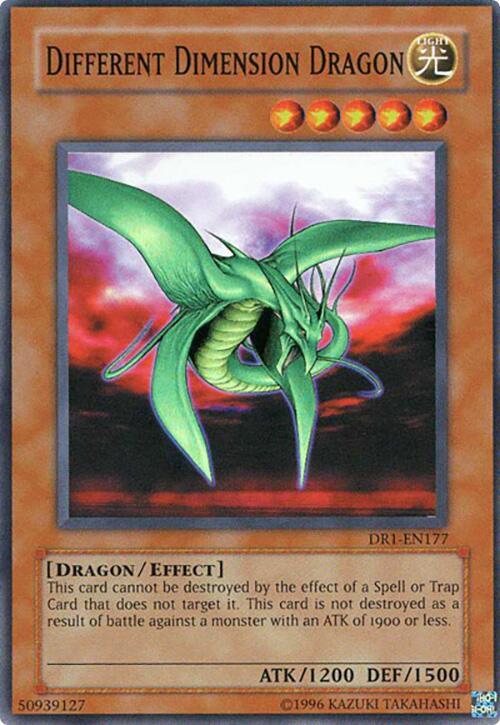 yugioh four dimension dragons deck Amazon.com: Yu-Gi-Oh! - Different Dimension Dragon (DT04-EN004) - Duel  Terminal 4-1st Edition main image 1