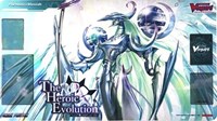 Cardfight!! Vanguard Sneak Preivew Playmat: The Heroic Evolution - Harmonics Mes · Bushiroad Playmats