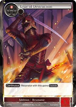 Urge of Destruction