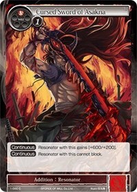 Cursed Sword of Asakna