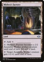 MTG　ミシュラの工廠/Mishra's Factory　春夏秋冬　4枚セット ミシュラの工廠/Mishra's Factory》[EvT] 土地U | 日本最大級