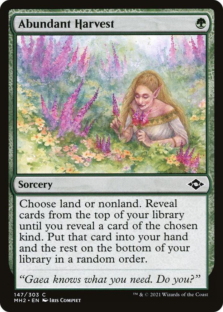Abundant Harvest - Modern Horizons 2 - Magic: The Gathering