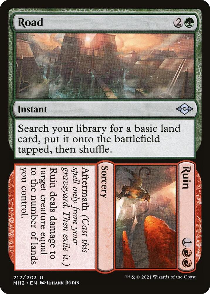 Road // Ruin - Modern Horizons 2 - Magic: The Gathering