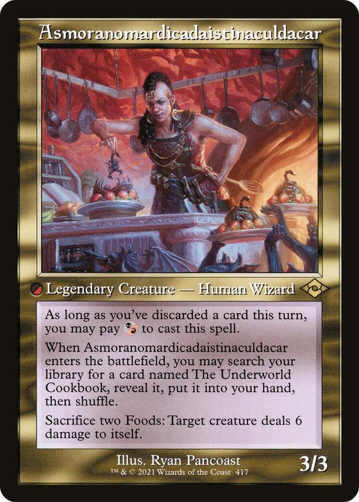 Asmoranomardicadaistinaculdacar (Retro Frame) - Modern Horizons 2