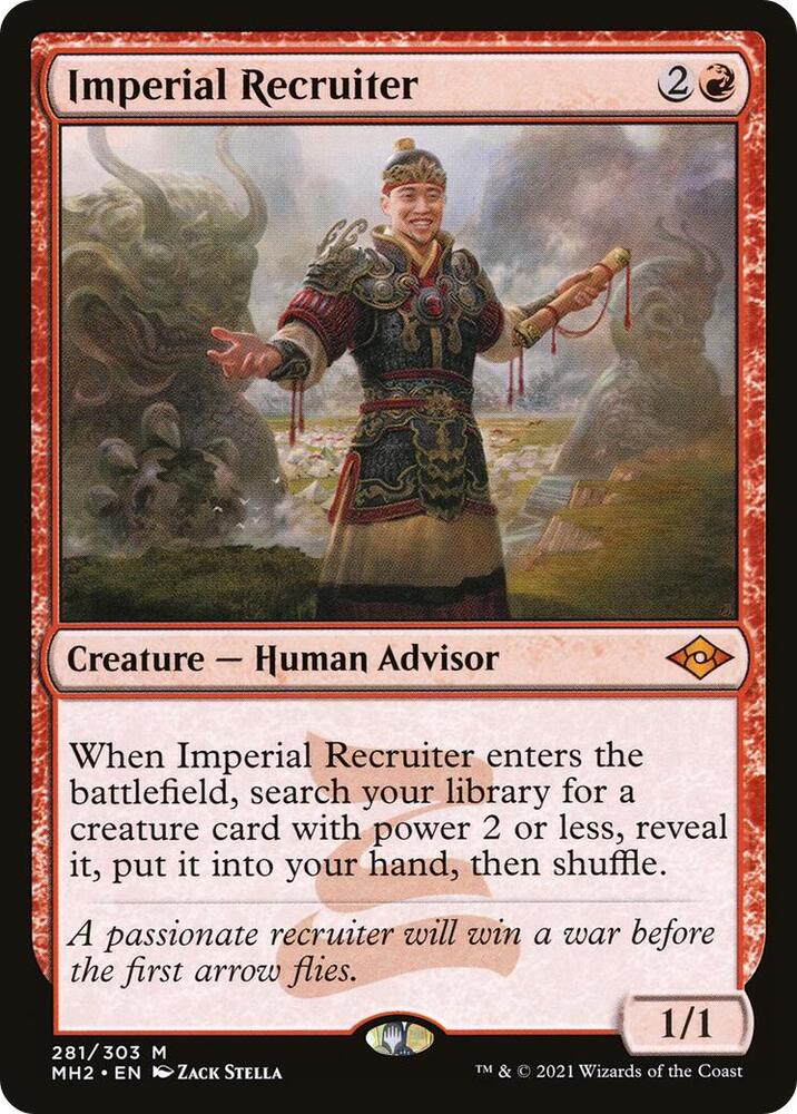 MTG 帝国の徴募兵/Imperial Recruiter  foil Imperial Recruiter - Modern Horizons 2 - Magic: The