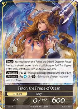 Oathkeeper of the Sacred Sea // Triton, the Prince of Ocean