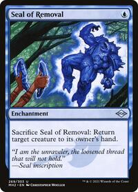 Seal of Removal - Modern Horizons 2 - Magic: The Gathering card