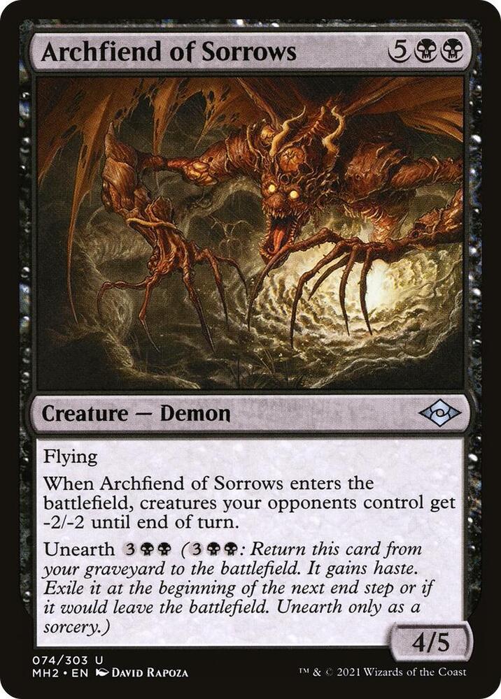 Archfiend of Sorrows - Modern Horizons 2 - Magic: The Gathering