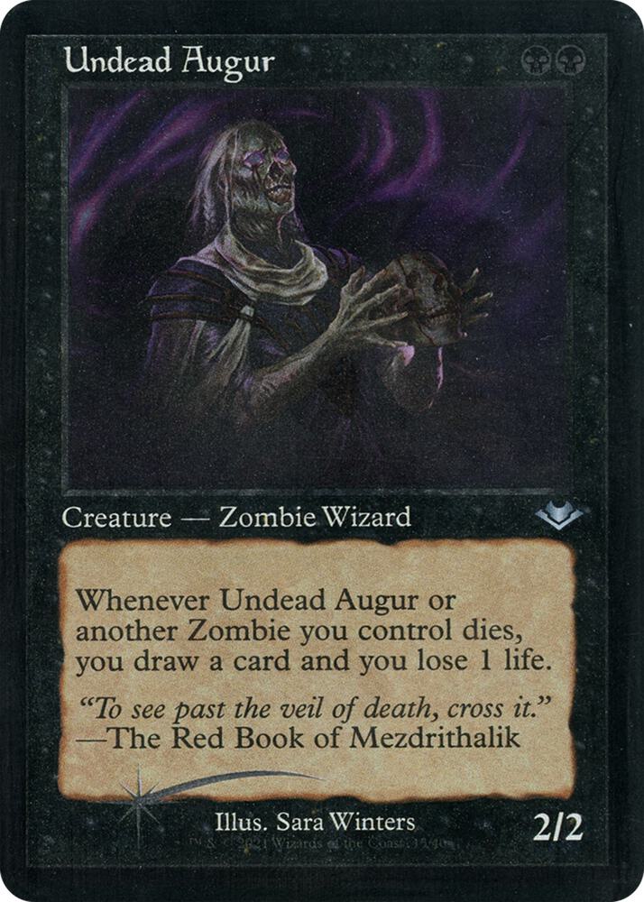Undead Augur (Retro Frame) (Foil Etched) - Modern Horizons - Magic
