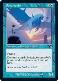 Aeromoeba (Retro Frame) (Foil Etched)