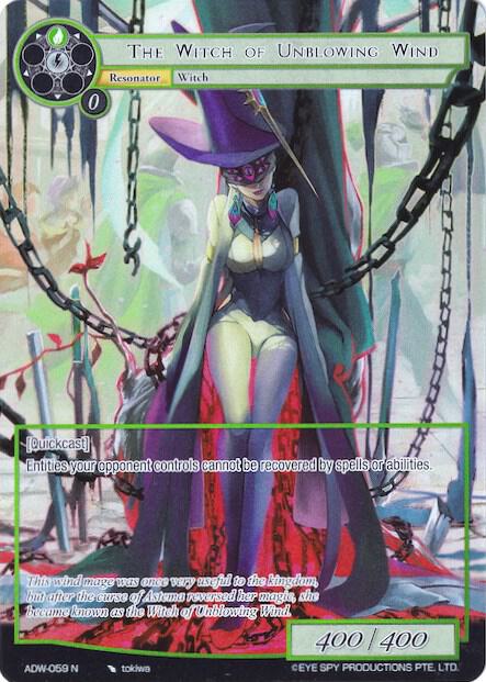 The Witch of Unblowing Wind (Full Art)