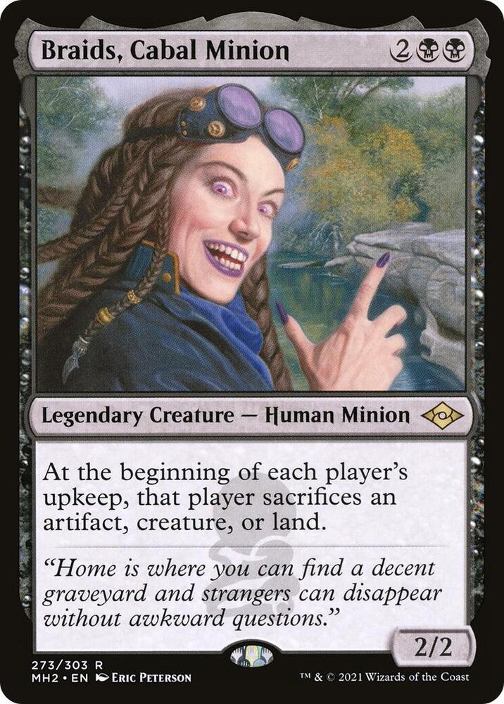 Braids, Cabal Minion - Modern Horizons 2 - Magic: The Gathering