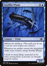 Steelfin Whale - Modern Horizons 2 - Magic: The Gathering card
