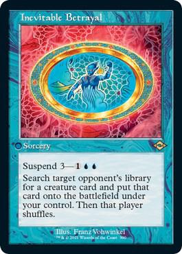Inevitable Betrayal (Retro Frame) (Foil Etched) - Modern Horizons