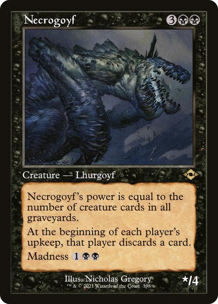 Necrogoyf (Retro Frame) - Modern Horizons 2 - Magic: The Gathering - TCGplayer.com Necrogoyf (Retro Frame) - Modern Horizons 2 - Magic: The Gathering - TCGplayer.com