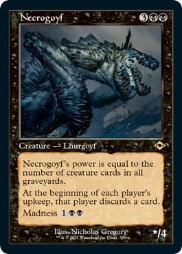 Necrogoyf (Retro Frame) (Foil Etched) - Modern Horizons 2 - Magic