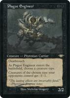 【希少Foil】仕組まれた疫病/Engineered Plague 7ED Plague Engineer (Retro Frame) (Foil Etched) - Modern Horizons